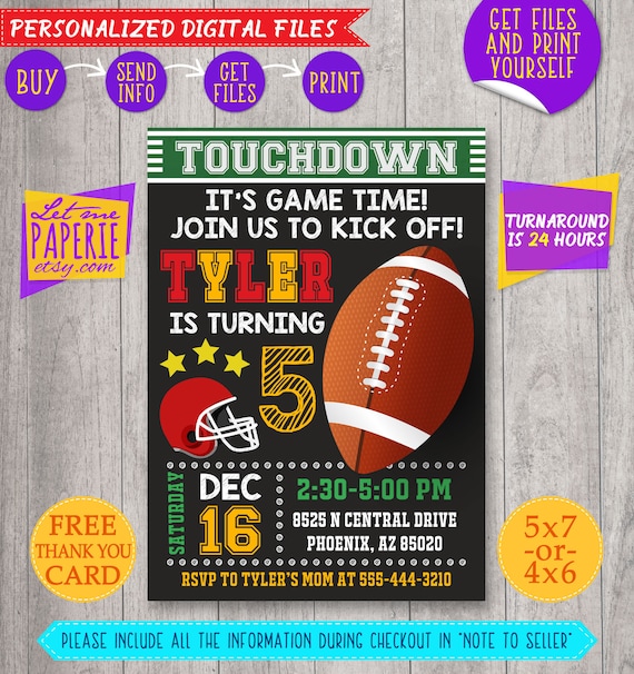 Printable Soccer Celebration Invites For Grownup, Little one Spouse and children picture regarding Super Bowl Party Invitations Free Printable named Printable Soccer Occasion Invites For Grownup, Boy or girl Loved ones